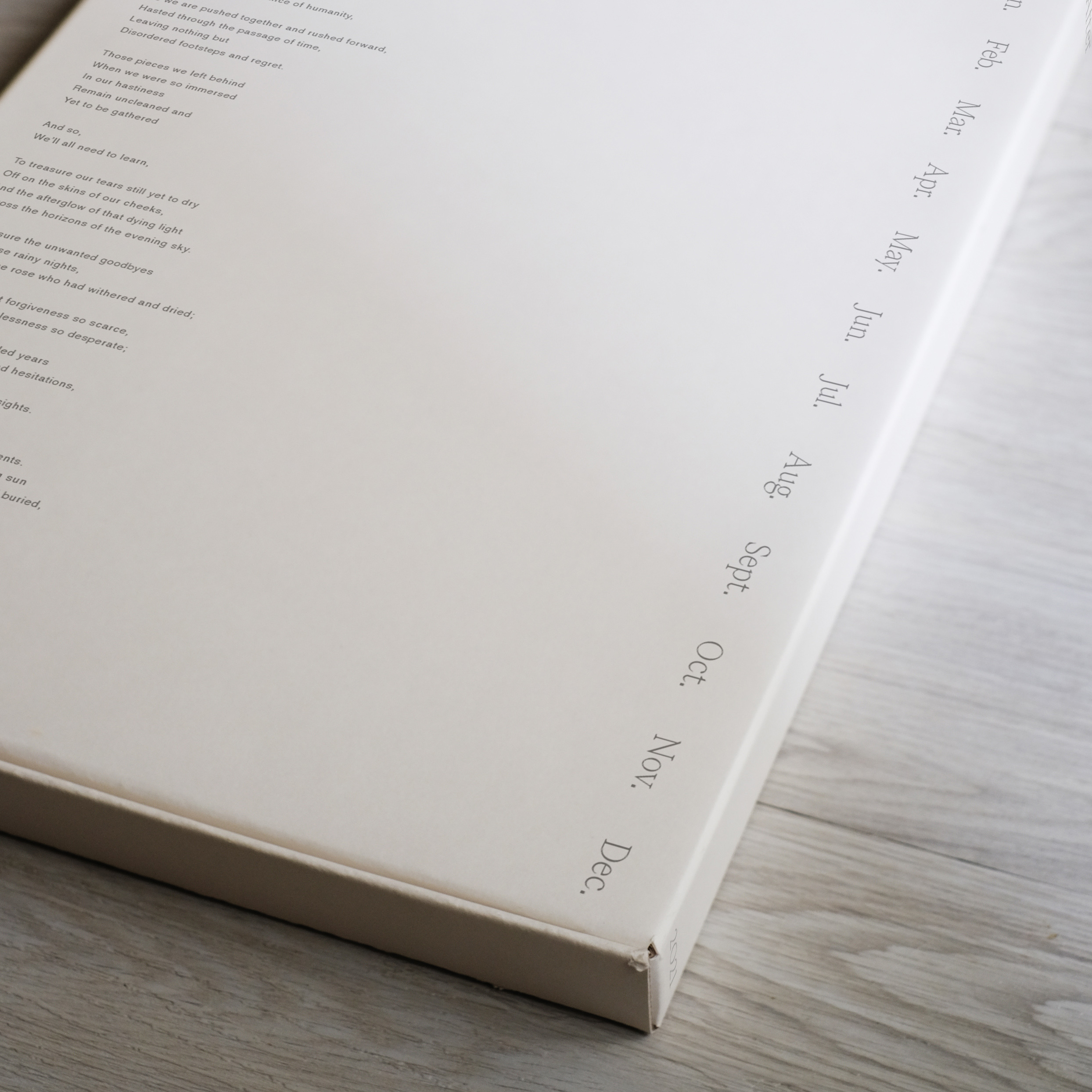  《After 2021》植物攝影月曆｜Calendar 2022